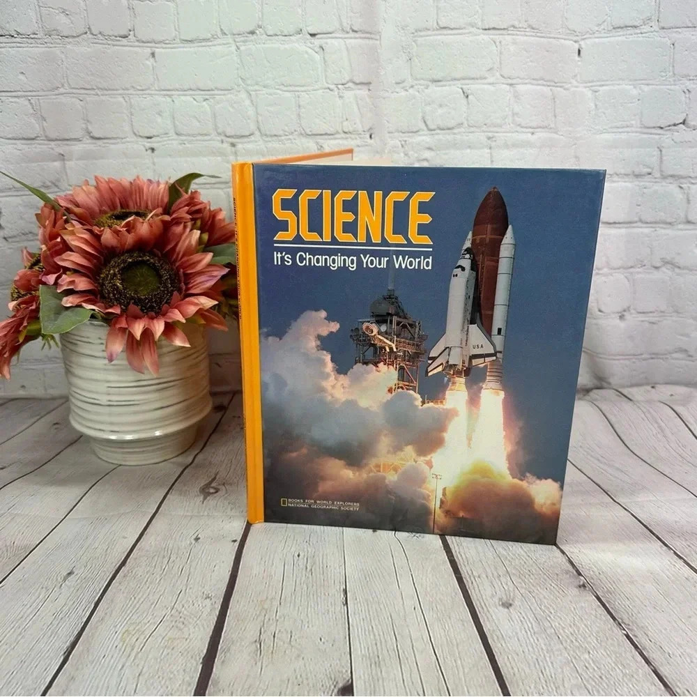 vintage children's science it's changing you world book national geographic 1985
